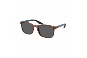 PRADA LINEA ROSSA PS A08S U61144 Havana Rubber Grey Polarized napszemüveg