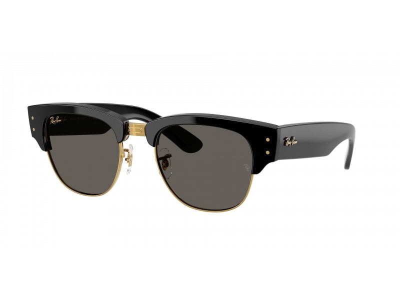 Ray-Ban RB0316S Mega Clubmaster Black On Gold