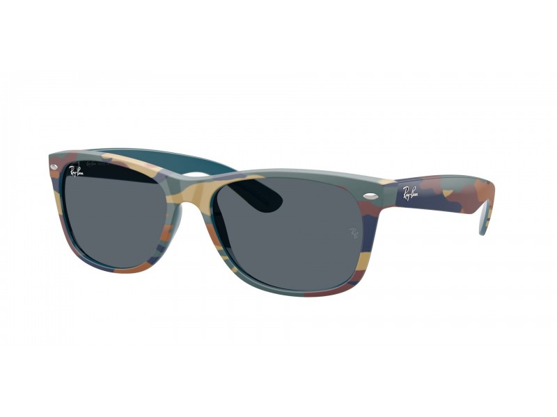 Ray-Ban RB2132 New Wayfarer kék camuflage napszemüveg
