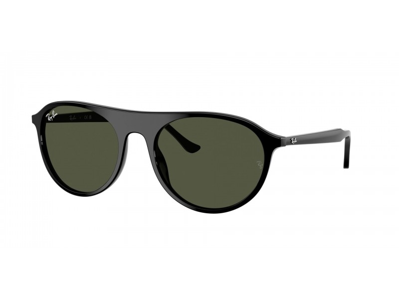 Ray-Ban RB2215 901/31 Black Green napszemüveg