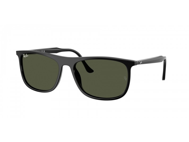 Ray-Ban RB2216 901/31 Black Green napszemüveg