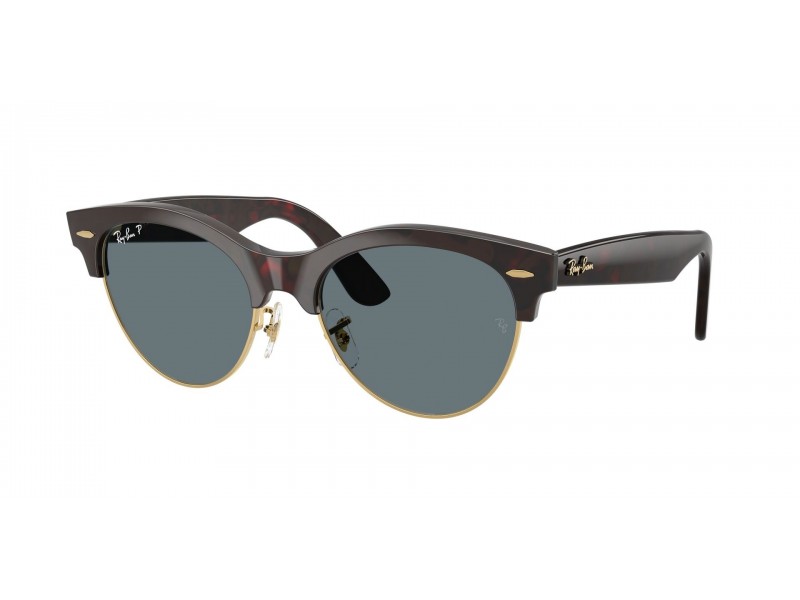 Ray-Ban RB2341 Clubmaster Red Havana - sötétkék polar