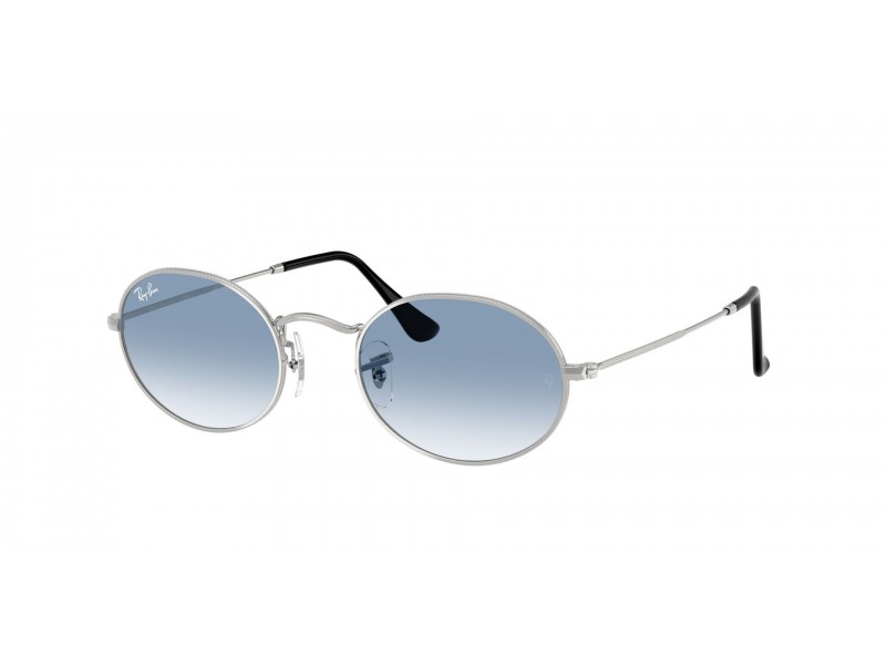 Ray-Ban RB3547 ovális Silver Gradient Blue napszemüveg