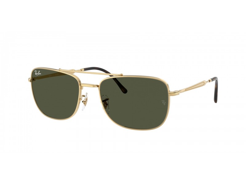 Ray-Ban RB3755 Arista Gold Green napszemüveg