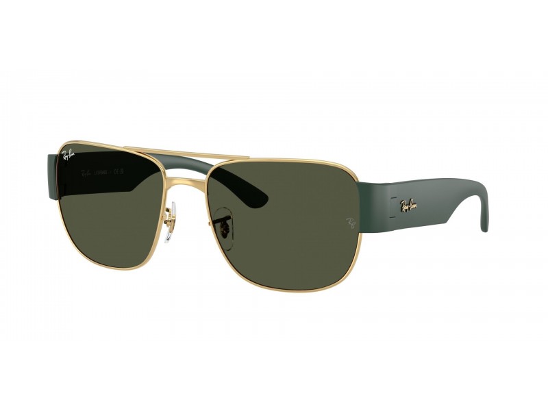 Ray-Ban RB3756 001/31 Gold Green