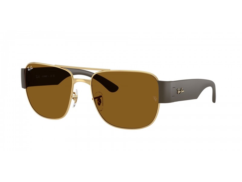 Ray-Ban RB3756 001/33 Arista Gold Brown napszemüveg