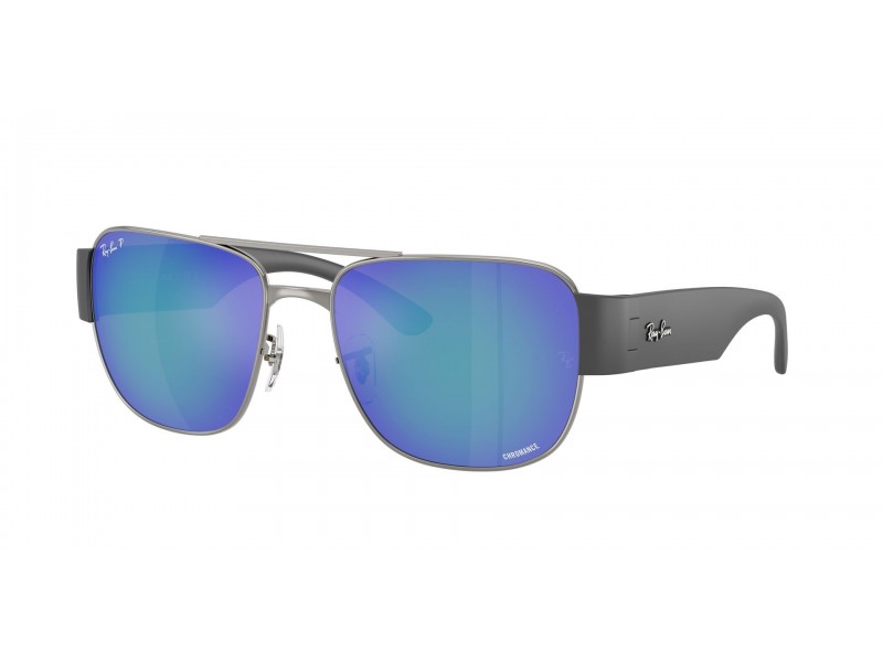 Ray-Ban RB3756CH Gunmetal Polar Grey Mirror Blue napszemüveg