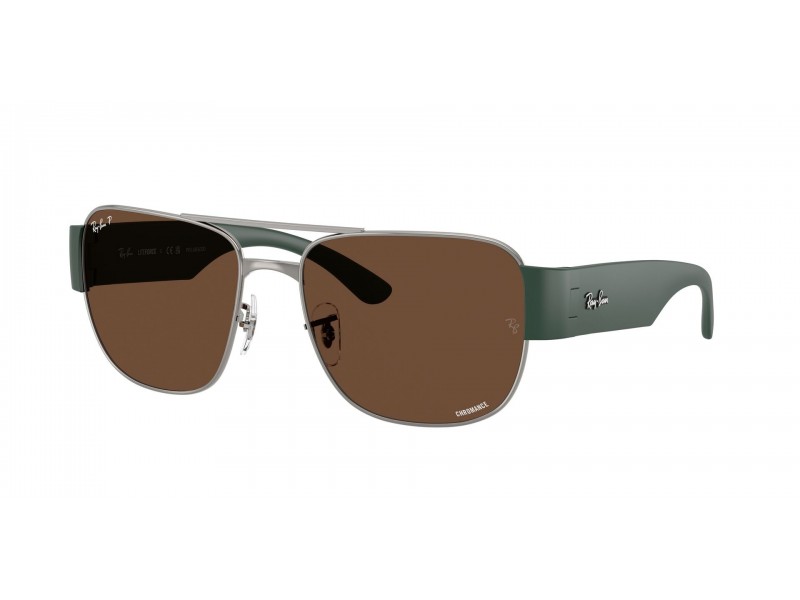 Ray-Ban RB3756CH Gunmetal Polar Brown napszemüveg