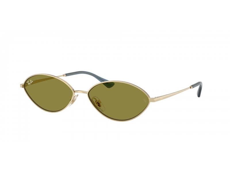 Ray-Ban RB3757 KAI Pale Gold Green napszemüveg