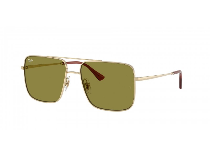 Ray-Ban RB3758 ARI – Pale Gold Green