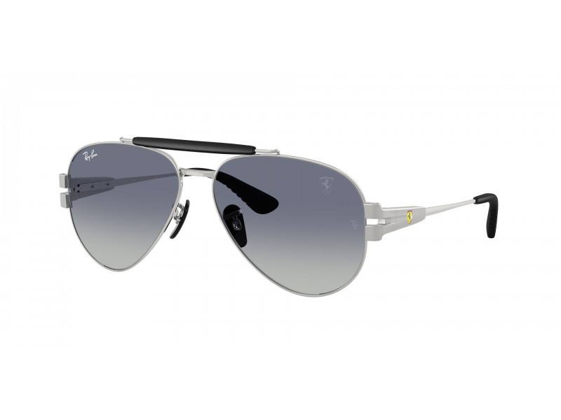 Ray-Ban RB3762M F1224L ezüst-szürke kék degradé