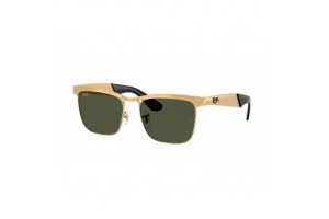 Ray-Ban RB3875 WAYFARER DELUXE Sandblasted Gold Green