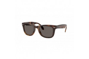 Ray-Ban RB4105 Folding Wayfarer Havana - sötétszürke