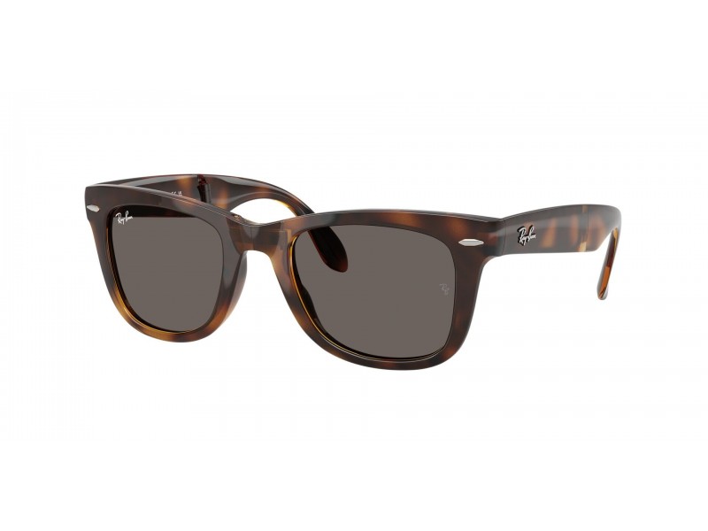 Ray-Ban RB4105 Folding Wayfarer Havana - sötétszürke