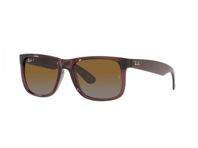 Ray-Ban RB4165 Justin - transparent sötétbarna lencse
