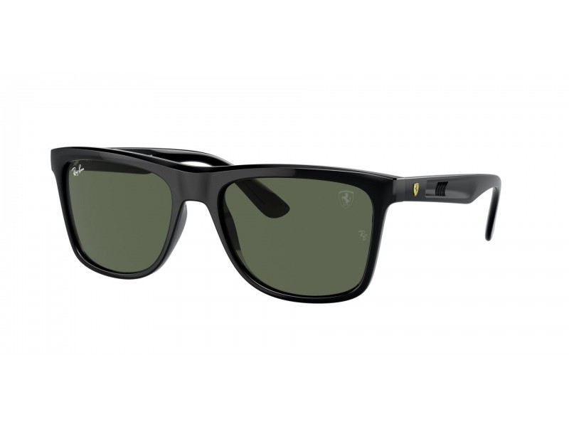 Ray-Ban RB4413M F68371 Black Dark Green napszemüveg