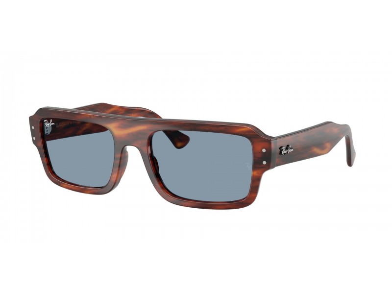 Ray-Ban RB4454 FLACKO csíkos Havana kék napszemüveg