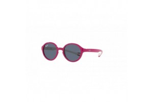 Ray-Ban RJ9075S Fuxia On Cream - Dark Grey lencse