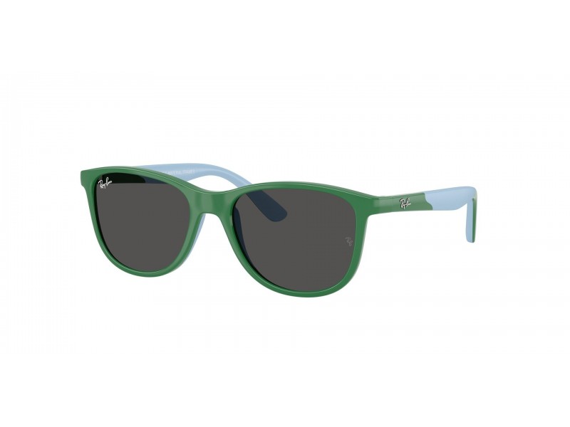Ray-Ban RJ9077S gyerek napszemüveg, zöld gumi