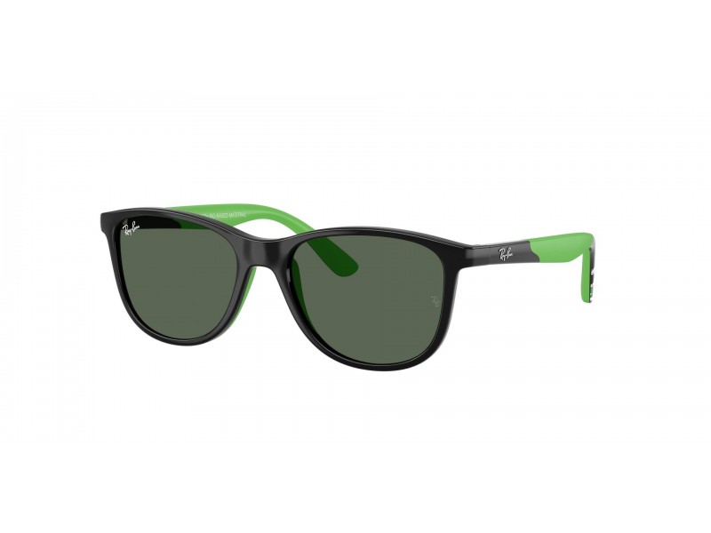 Ray-Ban RJ9077S fekete keret, zöld lencse