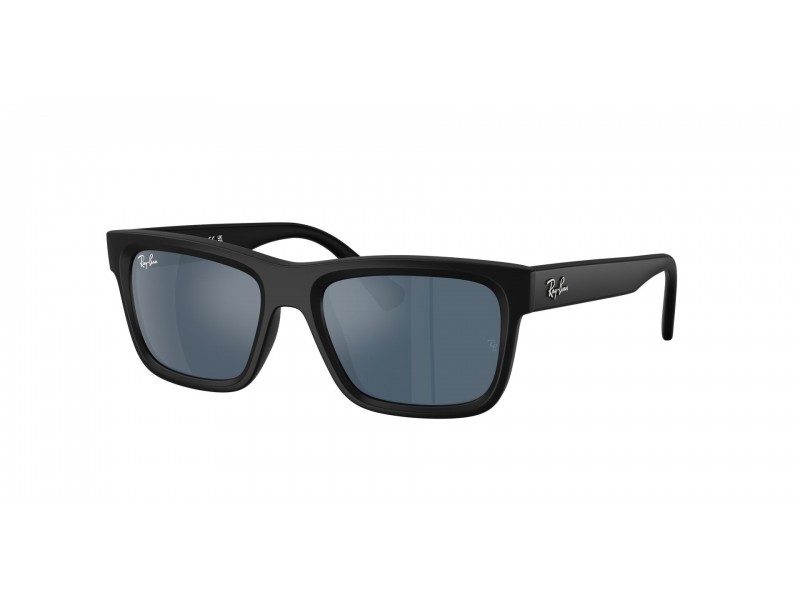 Ray-Ban RJ9196S matt fekete – tükörkék lencse