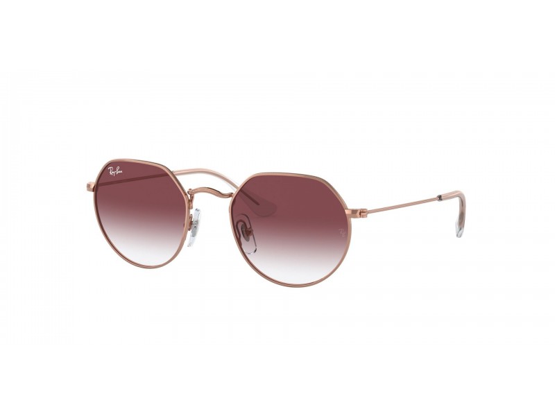 Ray-Ban RJ9565S Junior Jack – Rose Gold / Dark Violet