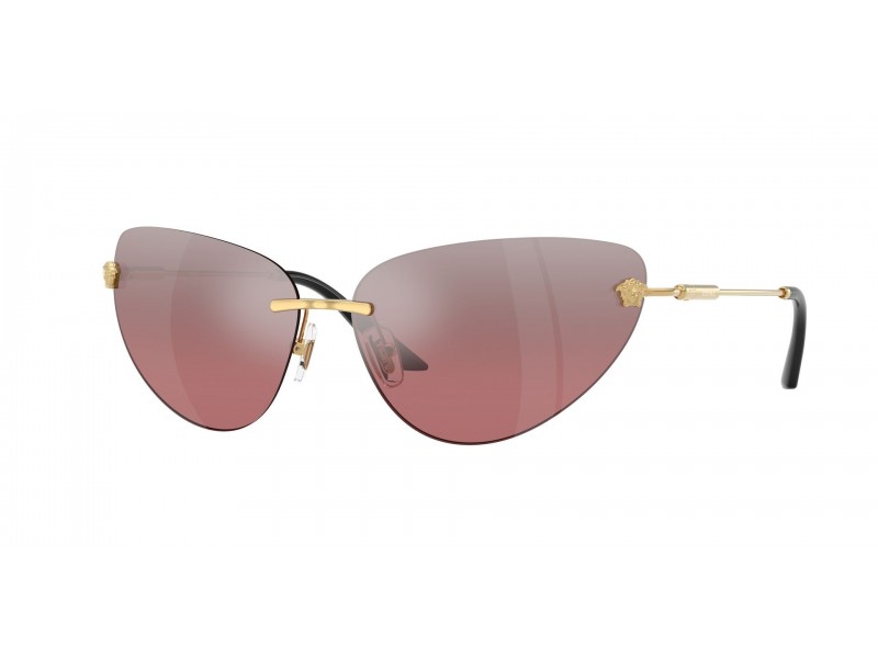 Versace VE2281 Gold Pink Mirror - Silver Gradient