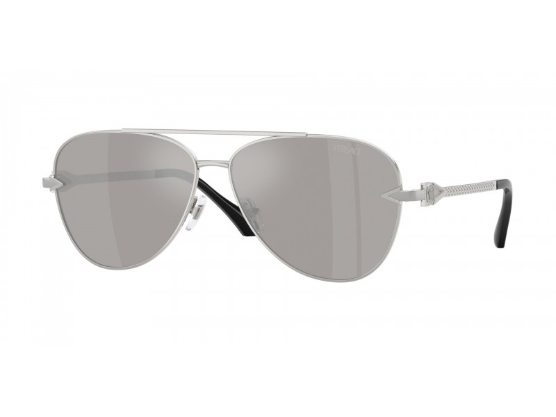 Versace VE2283 10006G Silver Light Grey Mirror