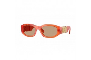 Versace VE4361 552763 TRANSPARENT PAPAYA LIGHT BROWN napszemüveg