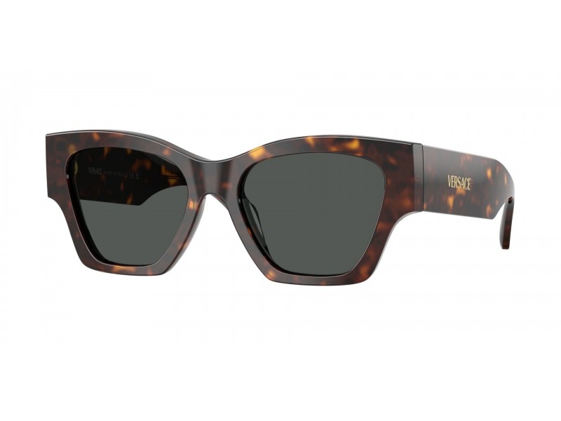 Versace VE4492U Dark Havana - Dark Grey lencse