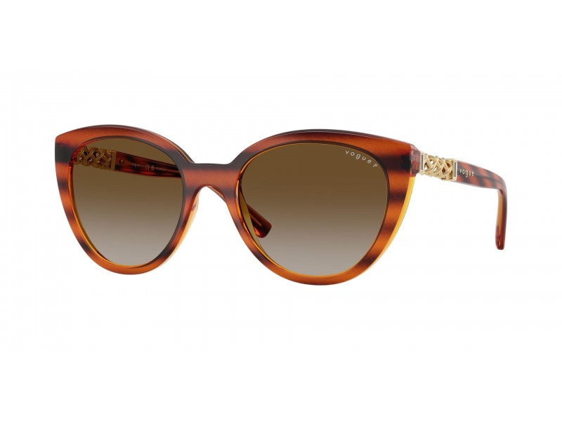 Vogue VO5634SB Striped Dark Havana napszemüveg