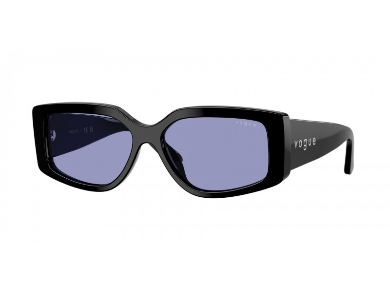 Vogue VO5642SU W44/76 fekete-sötétlila napszemüveg
