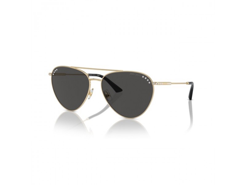 Jimmy Choo JC4002B PALE GOLD DARK GREY napszemüveg