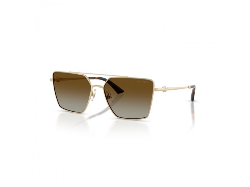 Jimmy Choo JC4016HB PALE GOLD - polarizált barna gradient