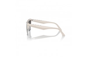 Jimmy Choo JC5014 fehér/ezüst napszemüveg — sötétszürke lencse