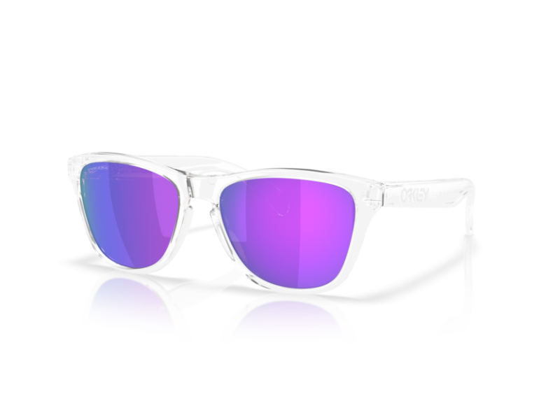 Oakley Frogskins S Prizm Violet (Polished Clear)
