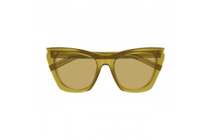 Saint Laurent SL214 KATE 037 zöld-barna női napszemüveg