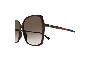 Gucci GG0544S Shiny Dark Havana napszemüveg