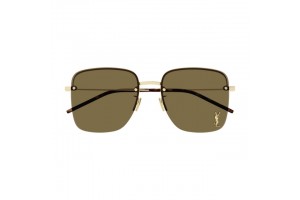 Saint Laurent SL 312 M - Shiny Light Gold Brown napszemüveg