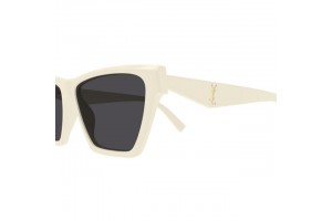 Saint Laurent SL M103 007 női napszemüveg - Ivory/Black