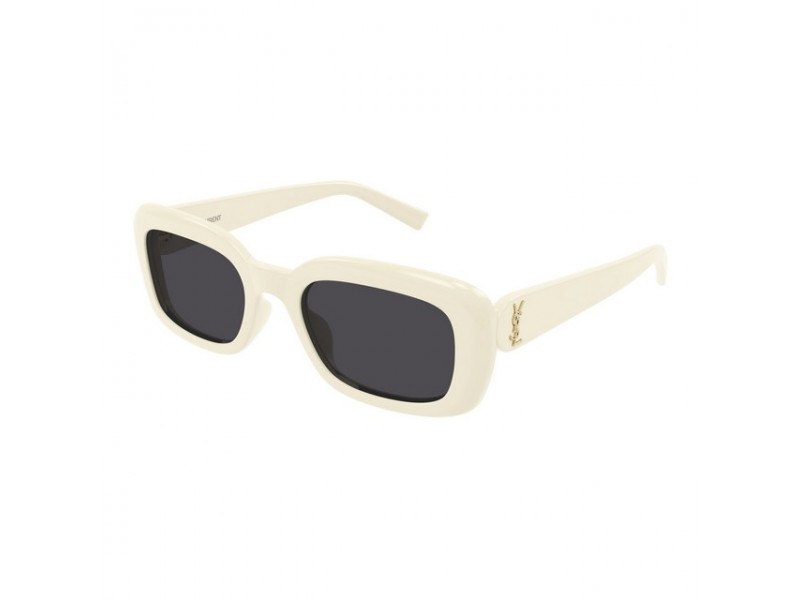 Saint Laurent SL M130 fényes ivory-fekete napszemüveg