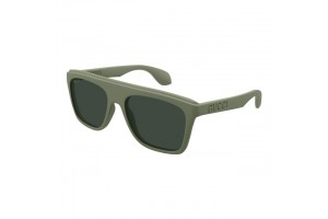 Gucci GG1570S 007 MATTE SOLID GREEN GREEN napszemüveg