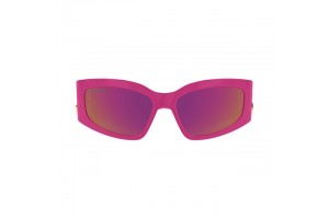 Balenciaga BB0321S 011 fukszia női napszemüveg, pink tükrös