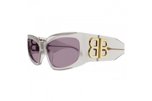 Balenciaga BB0321S Shiny Opal Off White Pink