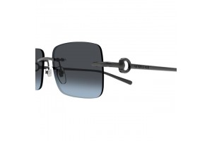 Gucci GG1703S 006 férfi napszemüveg - sötét ruthénium kék