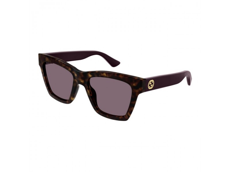 Gucci GG1714S 007 Shiny Dark Havana Violet - női napszemüveg