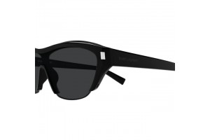 Saint Laurent SL 704 – fényes fekete napszemüveg