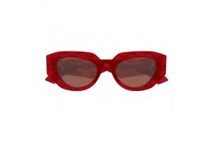 Gucci GG1421S 006 női napszemüveg CRYSTAL/RED BROWN