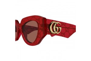 Gucci GG1421S 006 női napszemüveg CRYSTAL/RED BROWN