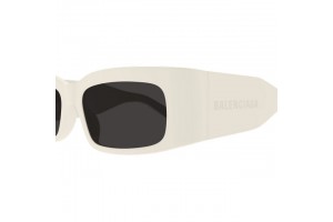 Balenciaga BB0328S napszemüveg Shiny Yellow Beige - HD Grey